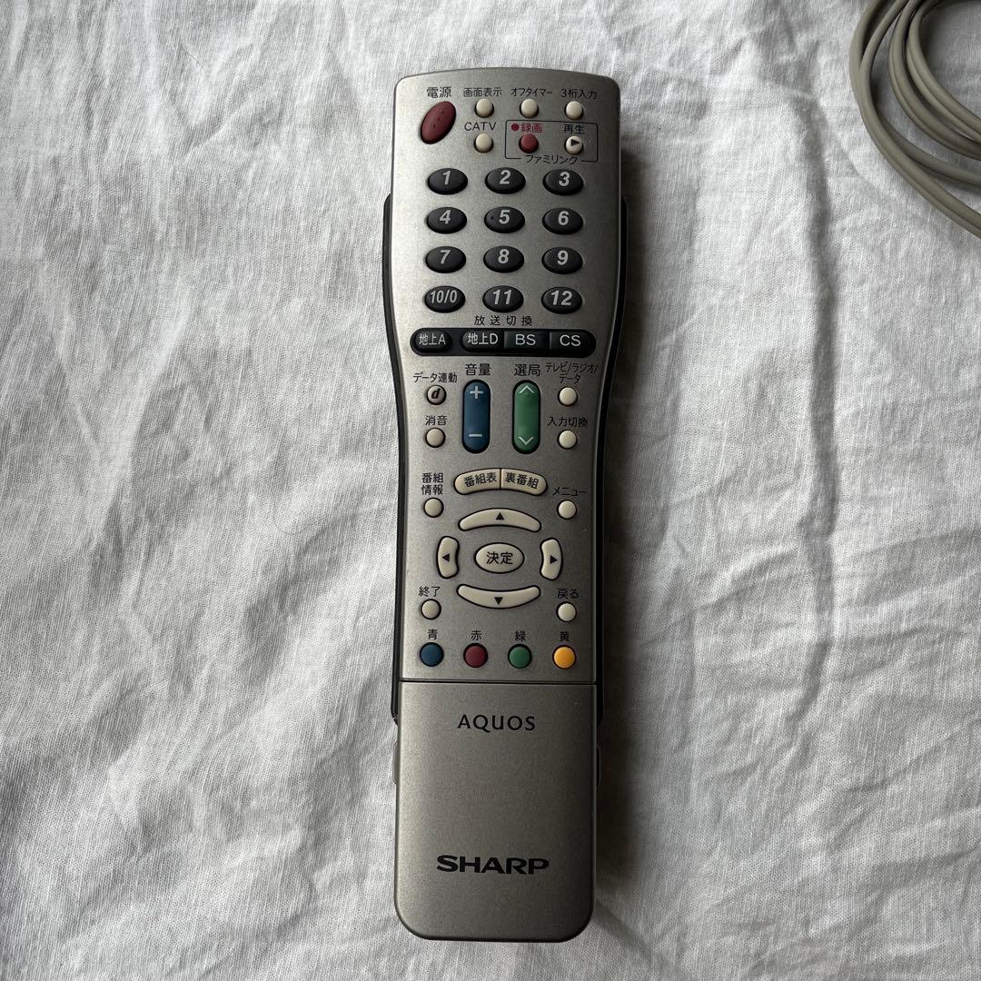 ＊SHARP＊ 液晶カラーテレビ AQUOS アクオス　シャープ　地上デジタル