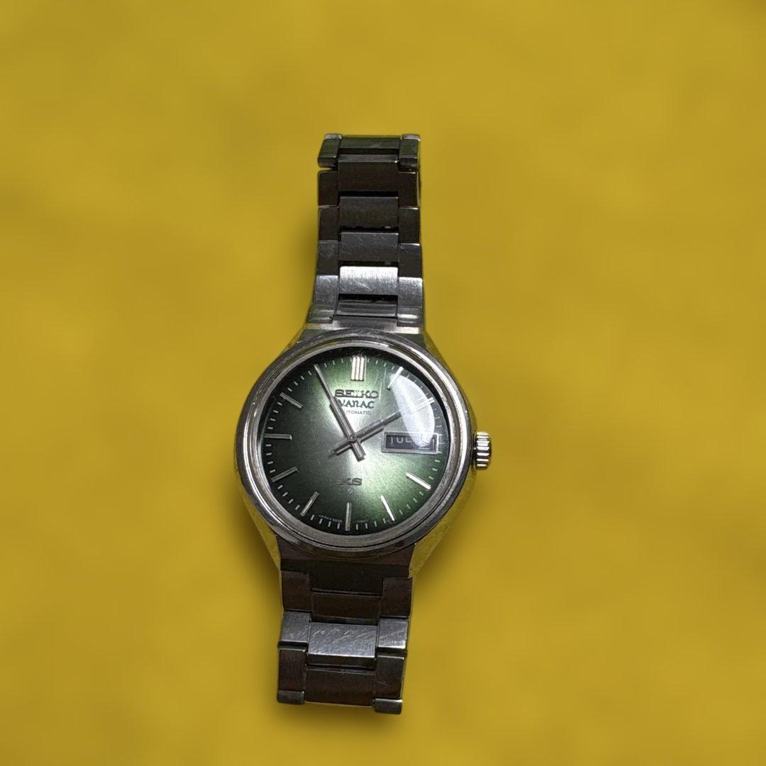 セイコー 自動巻き時計　KS 動作確認済みです。
