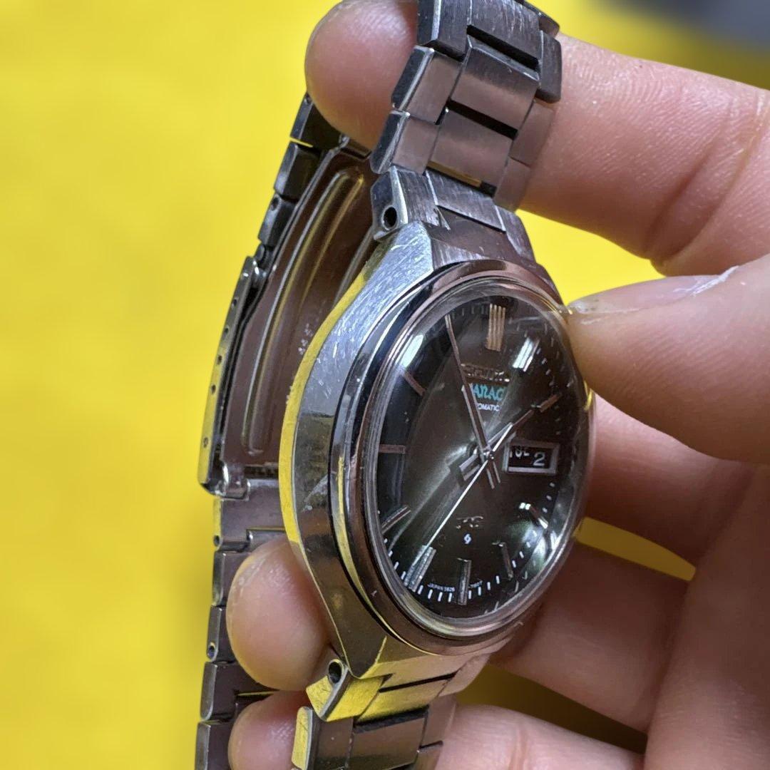 セイコー 自動巻き時計　KS 動作確認済みです。