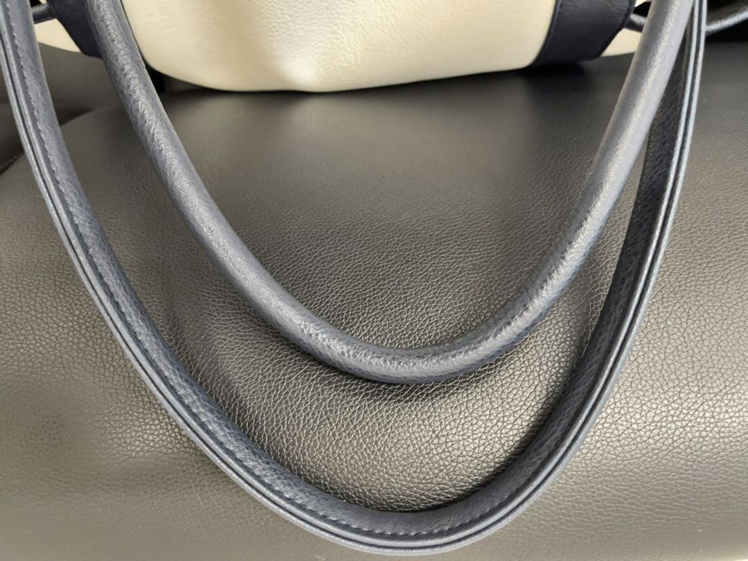 【非売品】ZENITH ゼニス　ノベルティボストンバッグ　ホワイト&ネイビー