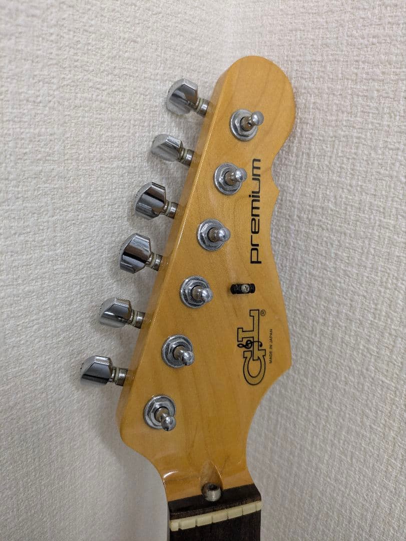 G＆L S-500　premium ストラトキャスター ピックアップ交換済