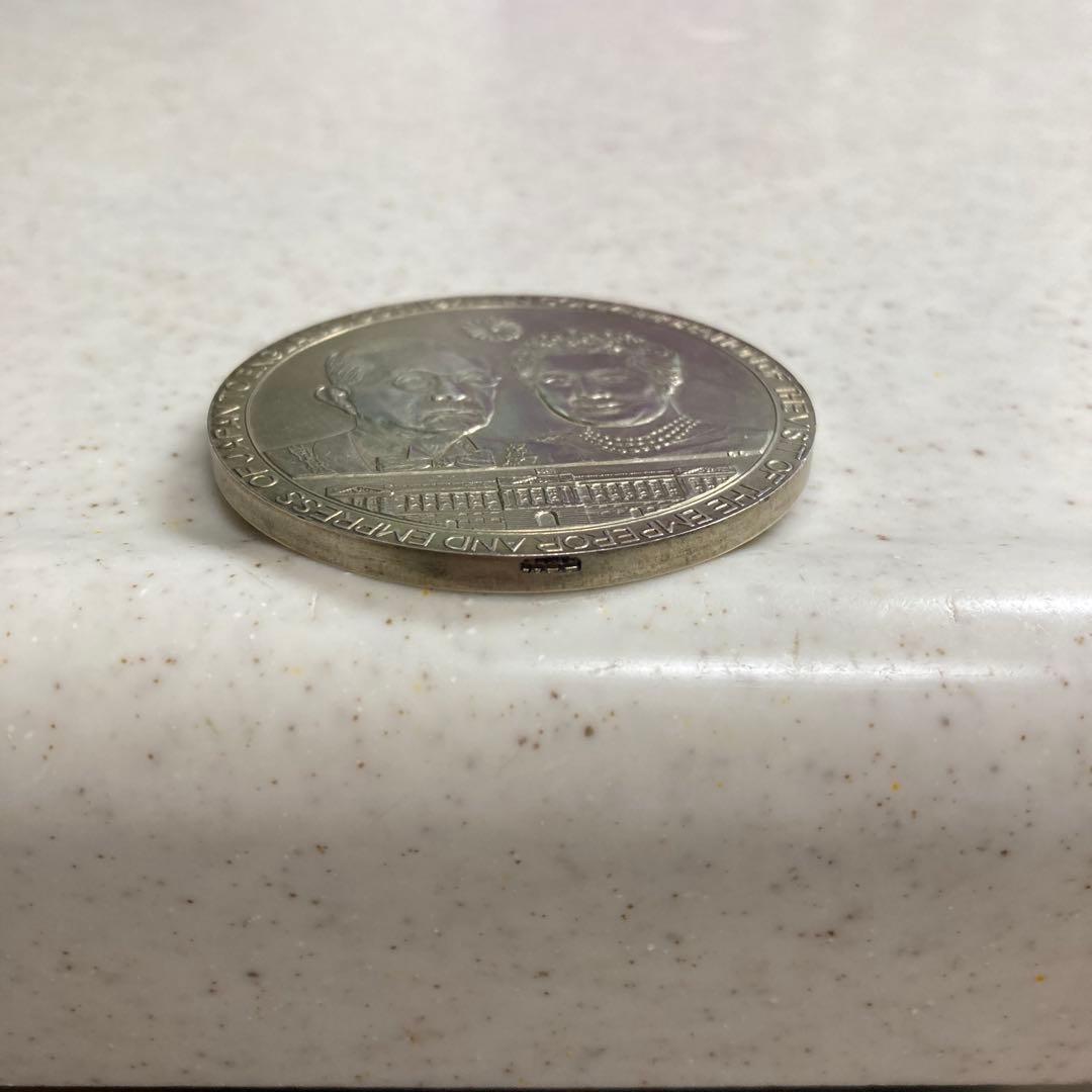 昭和天皇皇后両陛下御訪英記念銀メダル✳︎925/1000スターリングシルバー