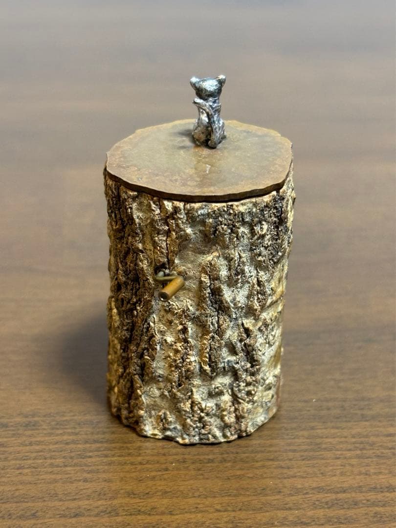 アトリエpuchuco 猫　シルバー　からくり仕掛け