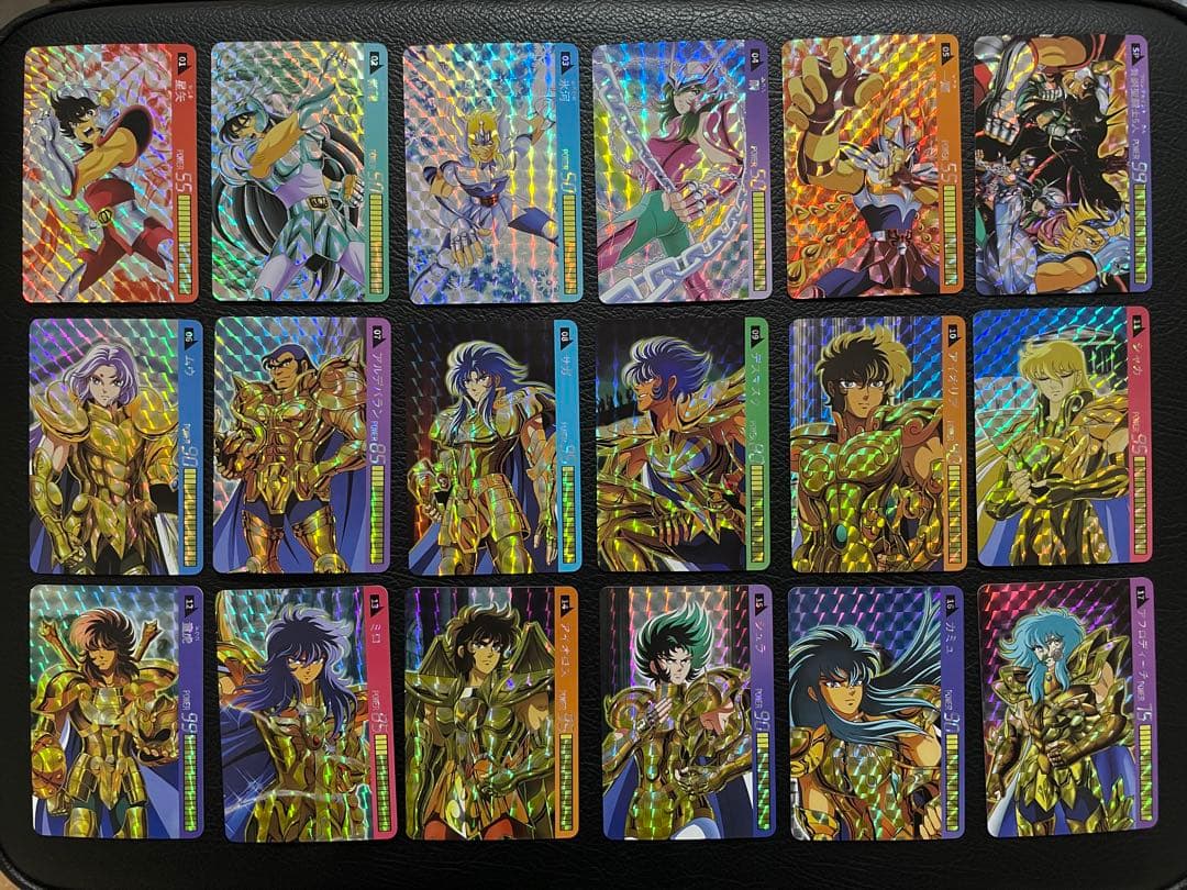 18枚　青銅聖闘士と黄金聖闘士