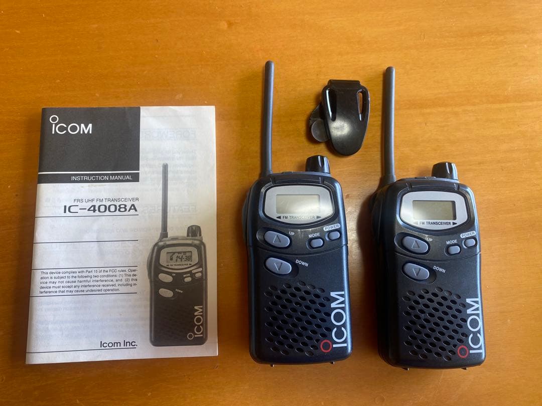 アイコムIC-4008A FRSハンドヘルドトランシーバー