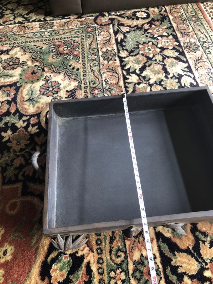 宝玉　鋳銅　花器　水盤