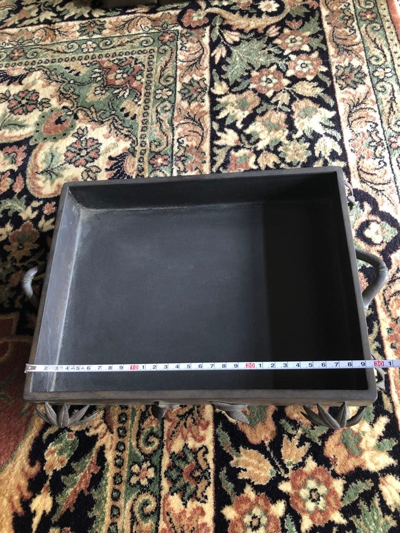 宝玉　鋳銅　花器　水盤