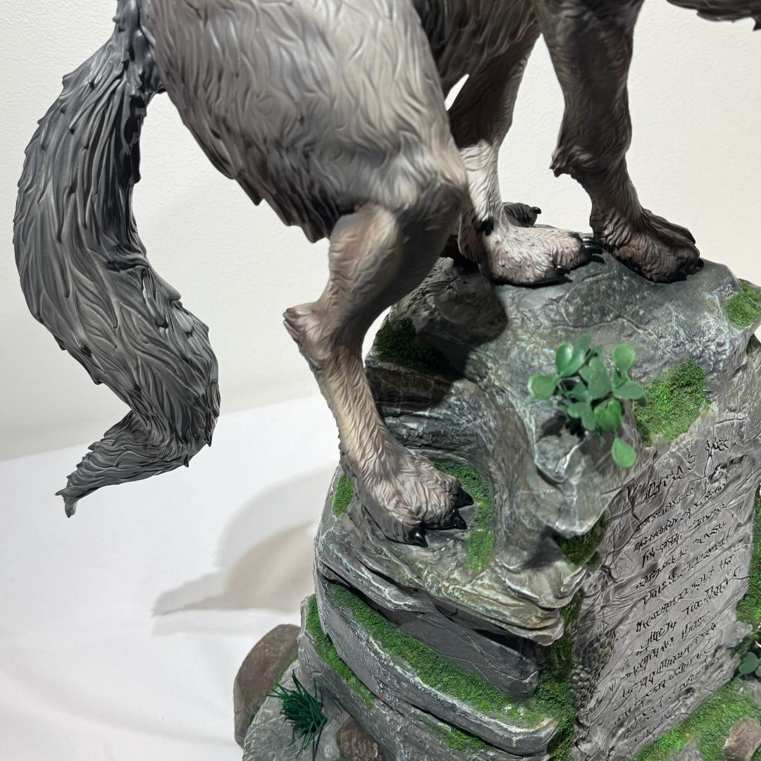 ダークソウル/ 灰色の大狼シフ スタチュー シリアルナンバー 未開封