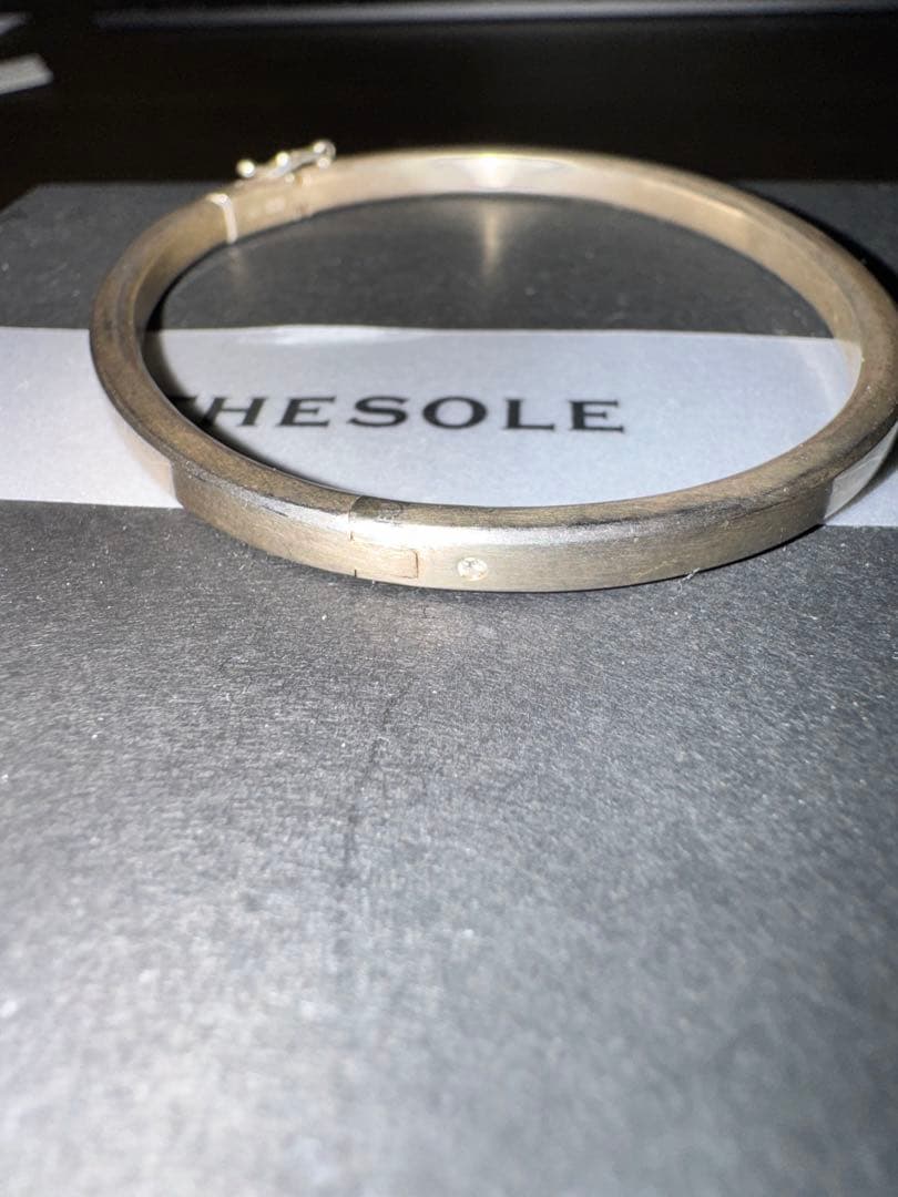 THESOLE BREZZA シルバーバングル