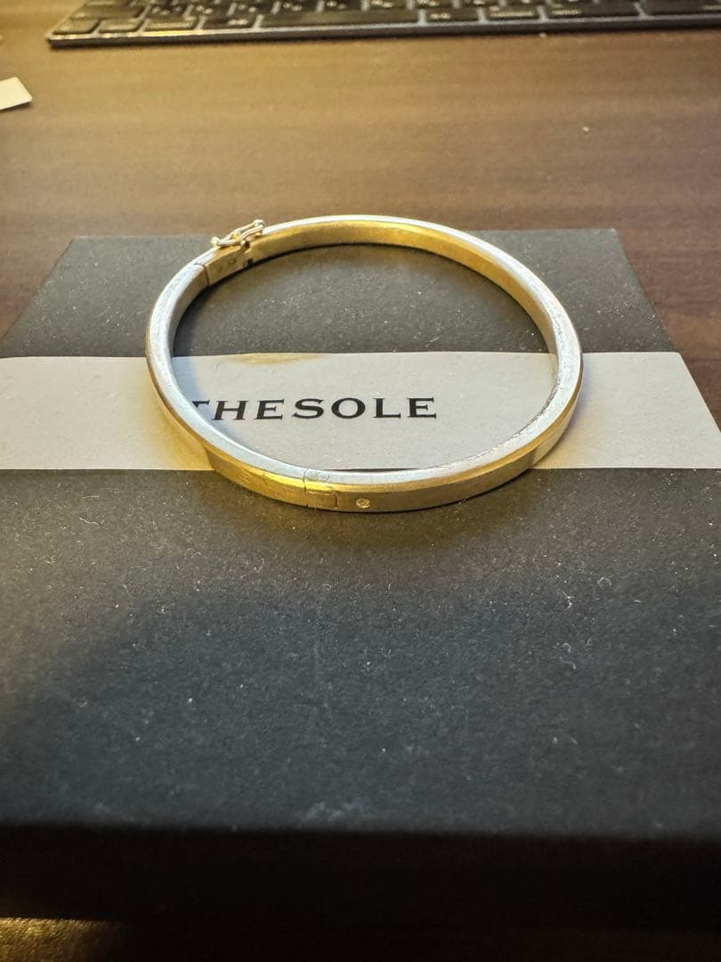 THESOLE BREZZA シルバーバングル