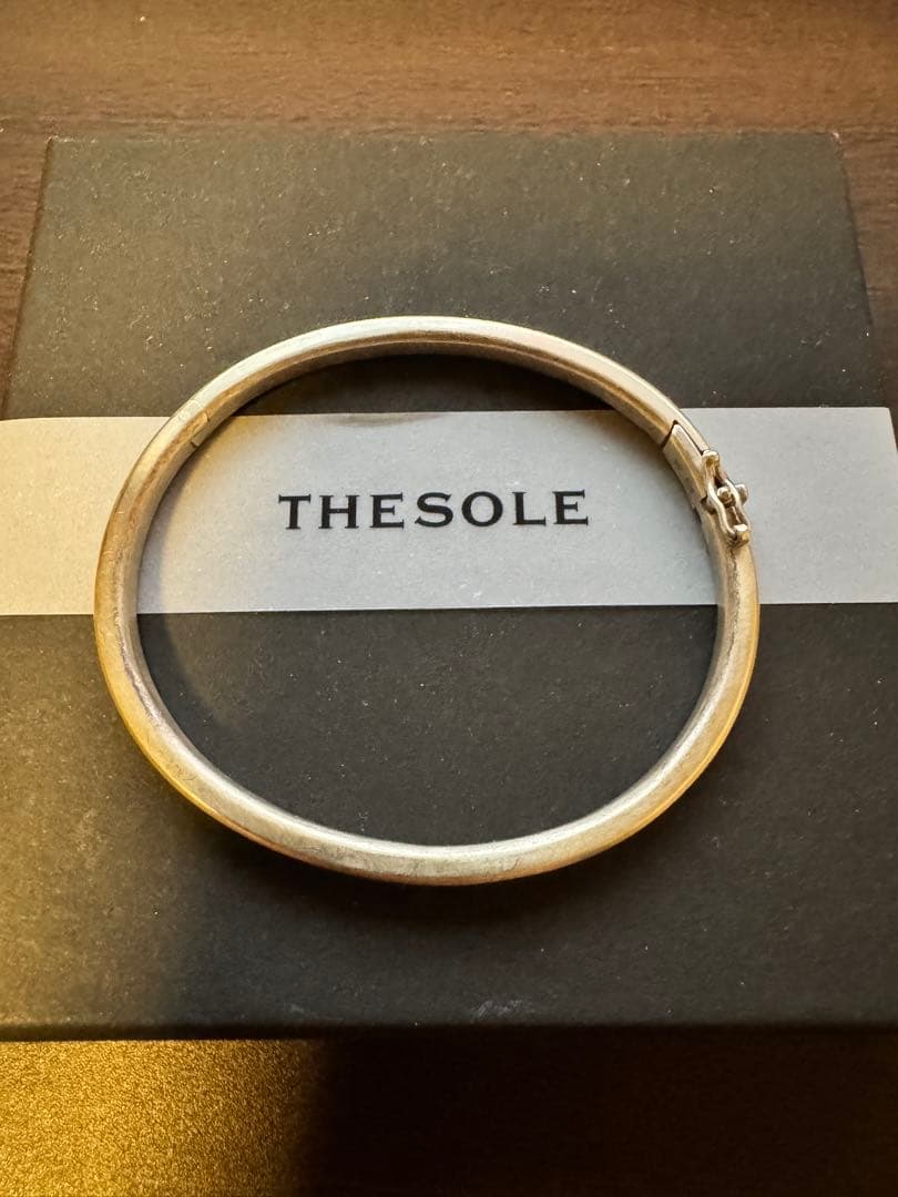 THESOLE BREZZA シルバーバングル