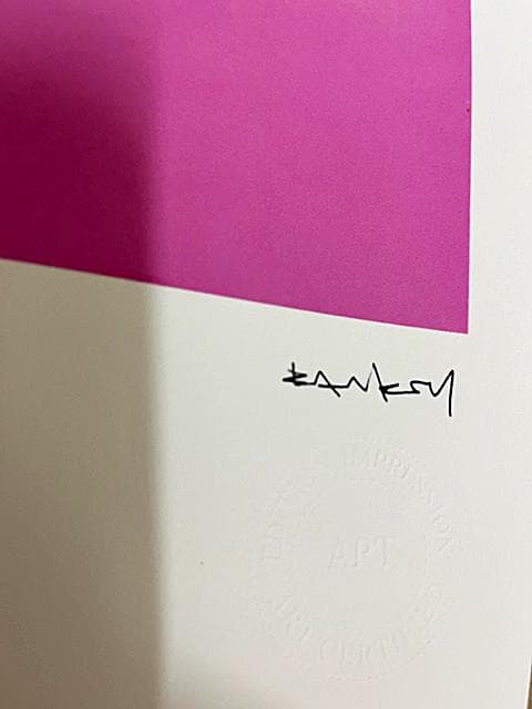 Avon/限定150枚手書ナンバリング＆ 証明書付/バンクシー/ポスター