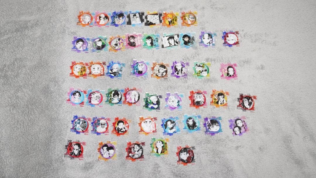 鬼滅の刃 つながるアクリルパズルコレクション 56点