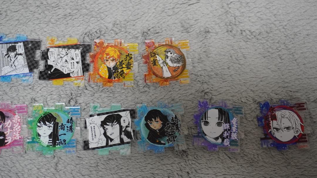 鬼滅の刃 つながるアクリルパズルコレクション 56点