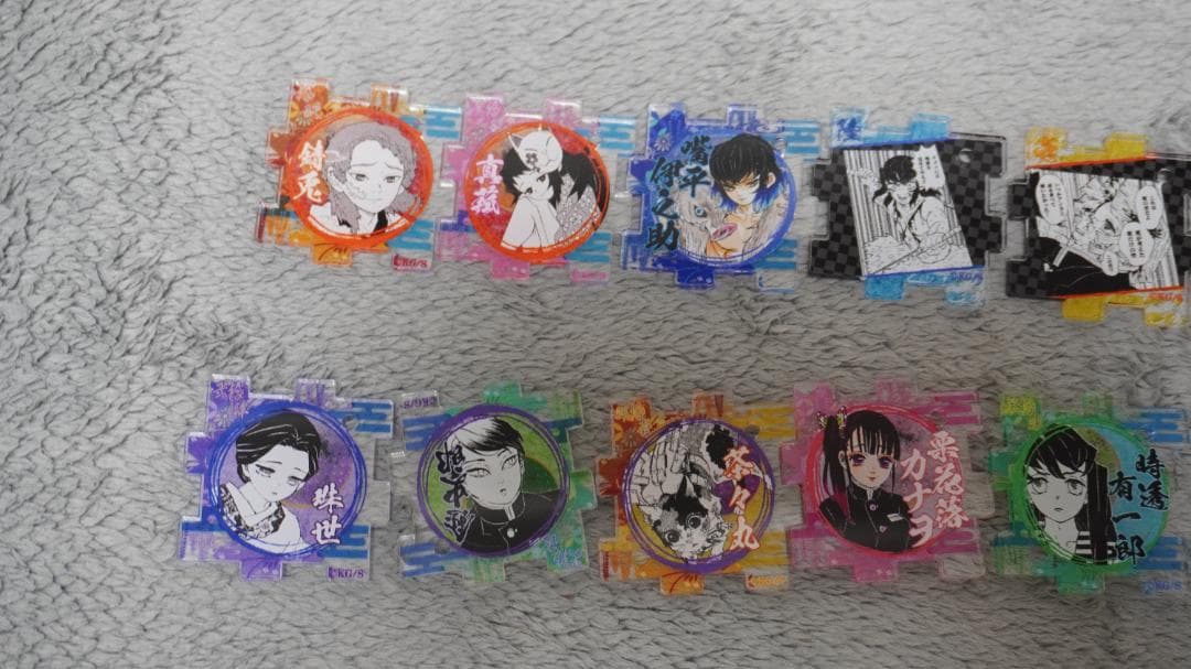 鬼滅の刃 つながるアクリルパズルコレクション 56点