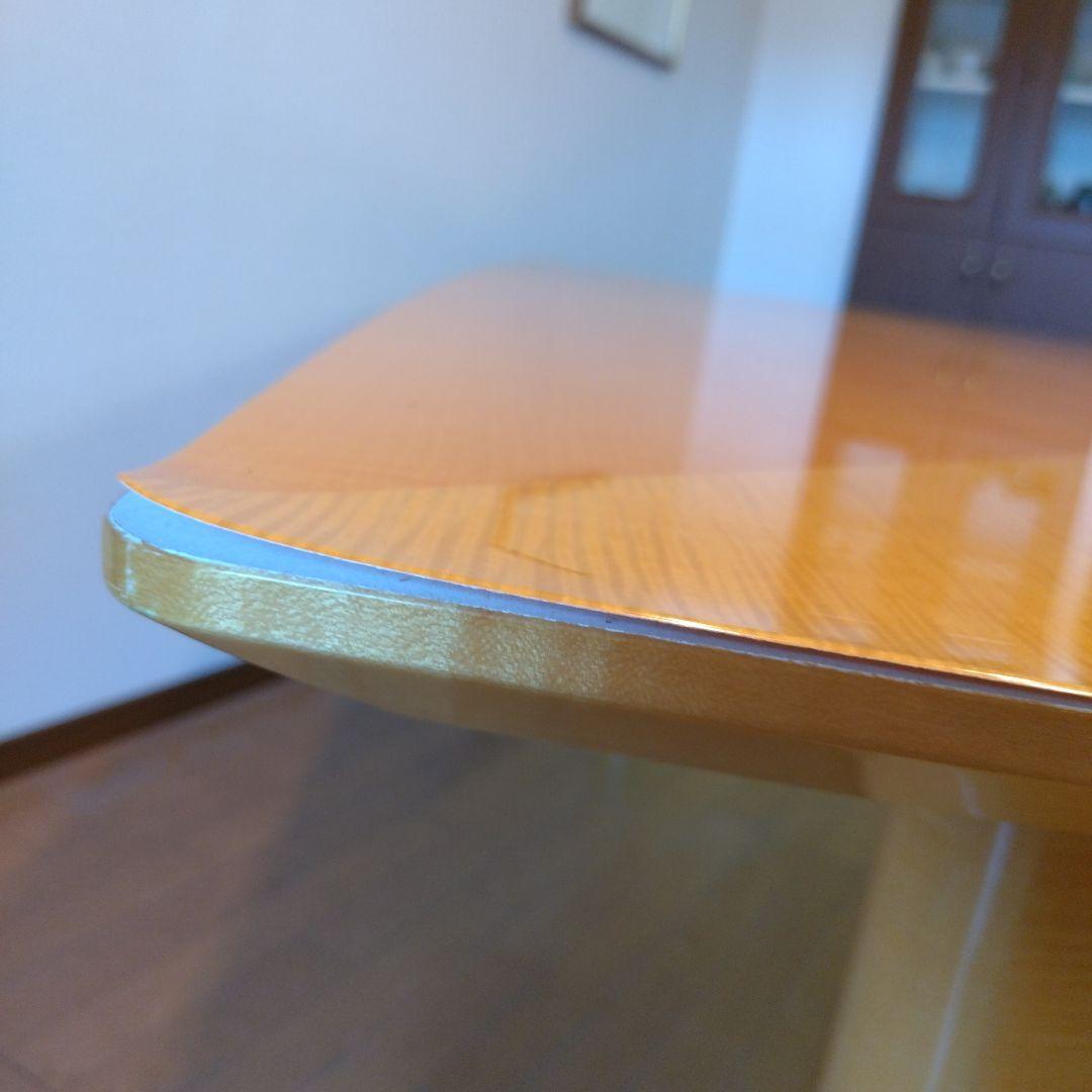 松創 ダイニングテーブル 6人掛け シカモアメープル 大塚家具 大型 W200㎝