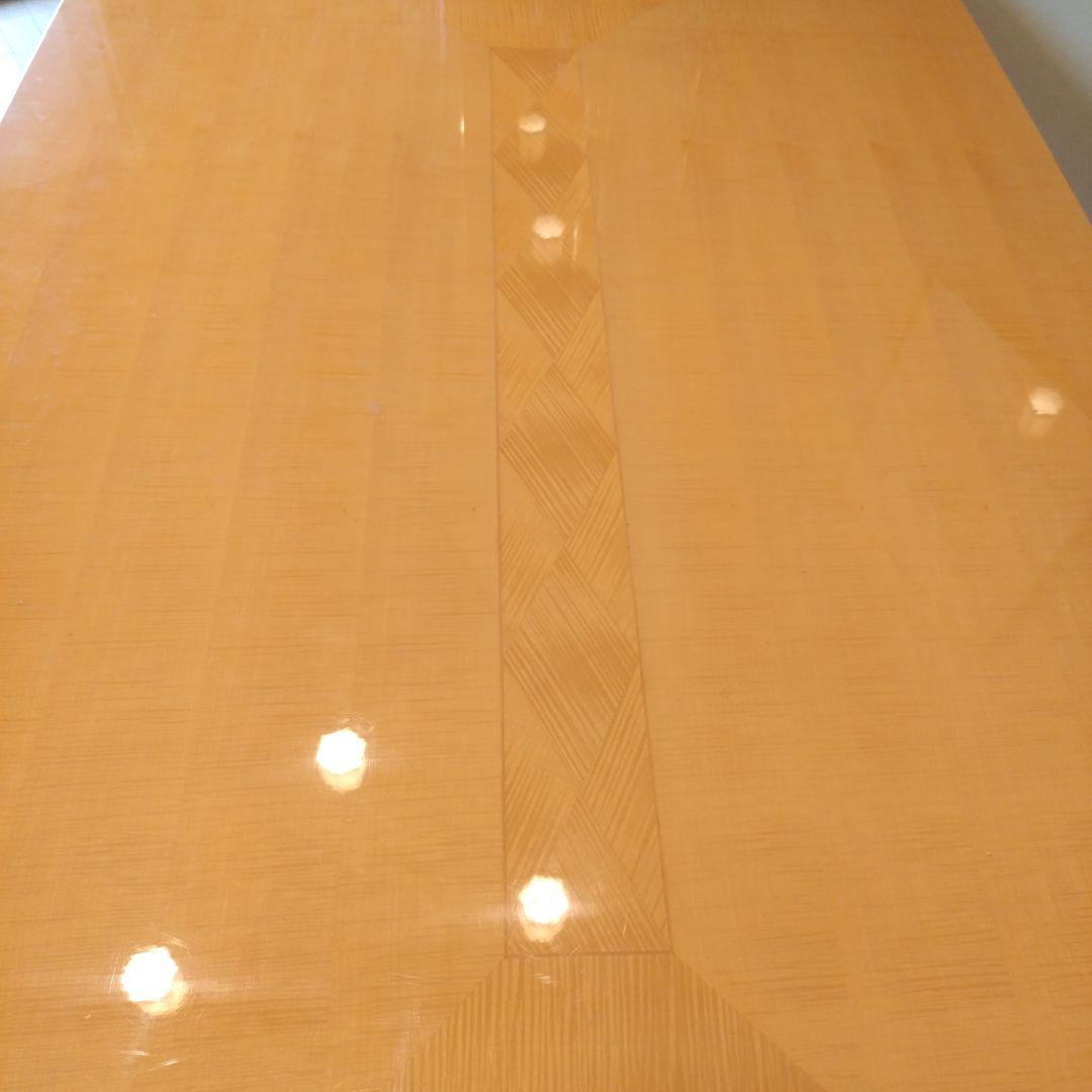 松創 ダイニングテーブル 6人掛け シカモアメープル 大塚家具 大型 W200㎝