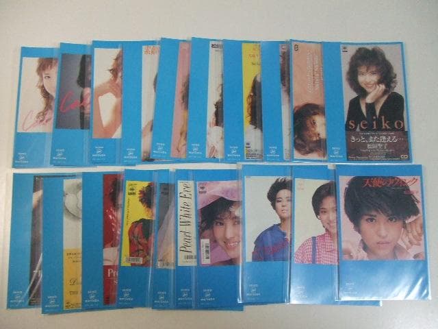 非売品 松田聖子 シングルジャケット ポストカード40枚セット
