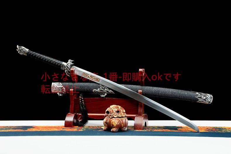 暗火刺繍春刀 古兵器 武具 刀装具 日本刀 模造刀 居合刀