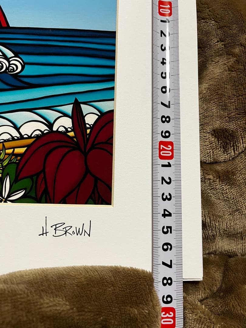 絵画 HeatherBrown Art Print NorthShoreRainbow