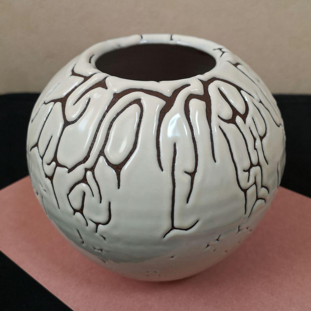 【萩焼】梅田陶楽造の花器