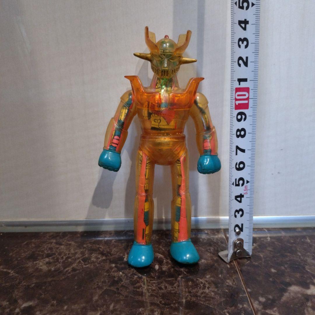 【当時物】マジンガーZ ソフビ クリア ポピー