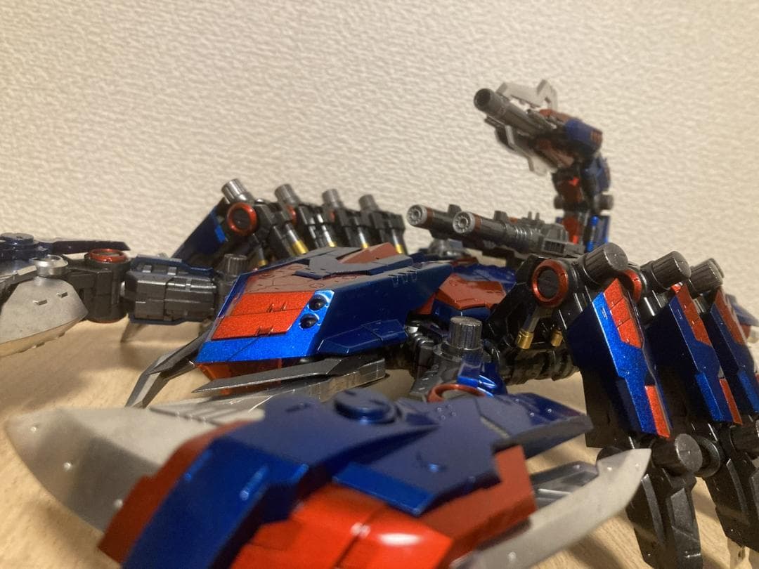 ゾイド HMM デススティンガー ヒルツ仕様再現機 塗装仕上品 説明欄必読