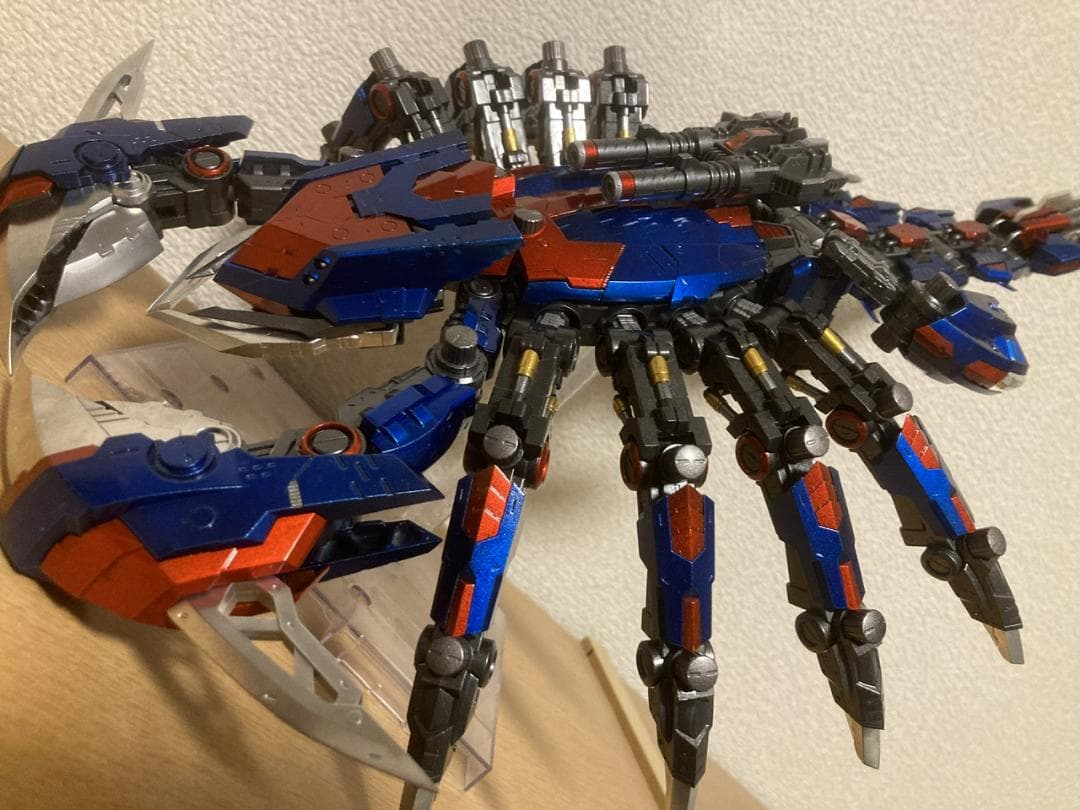 ゾイド HMM デススティンガー ヒルツ仕様再現機 塗装仕上品 説明欄必読