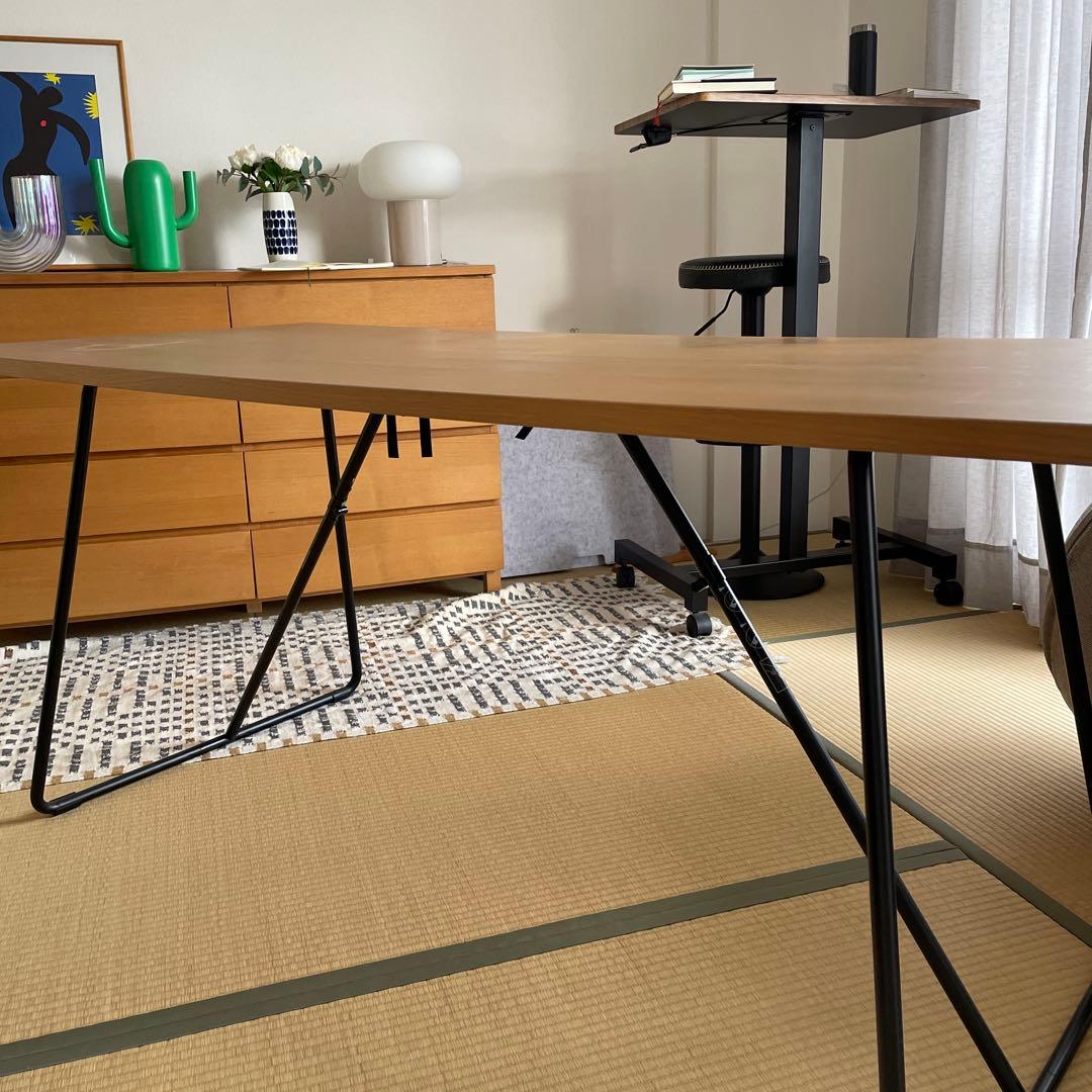 MUJI 無印良品 折りたたみダイニングテーブル160センチ