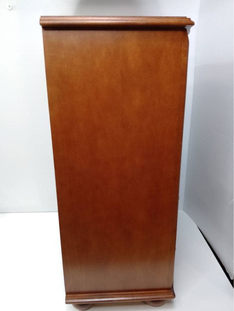 G1735イタリア製 ヴェローナクラシック 4段チェスト 象嵌細工 キャビネット