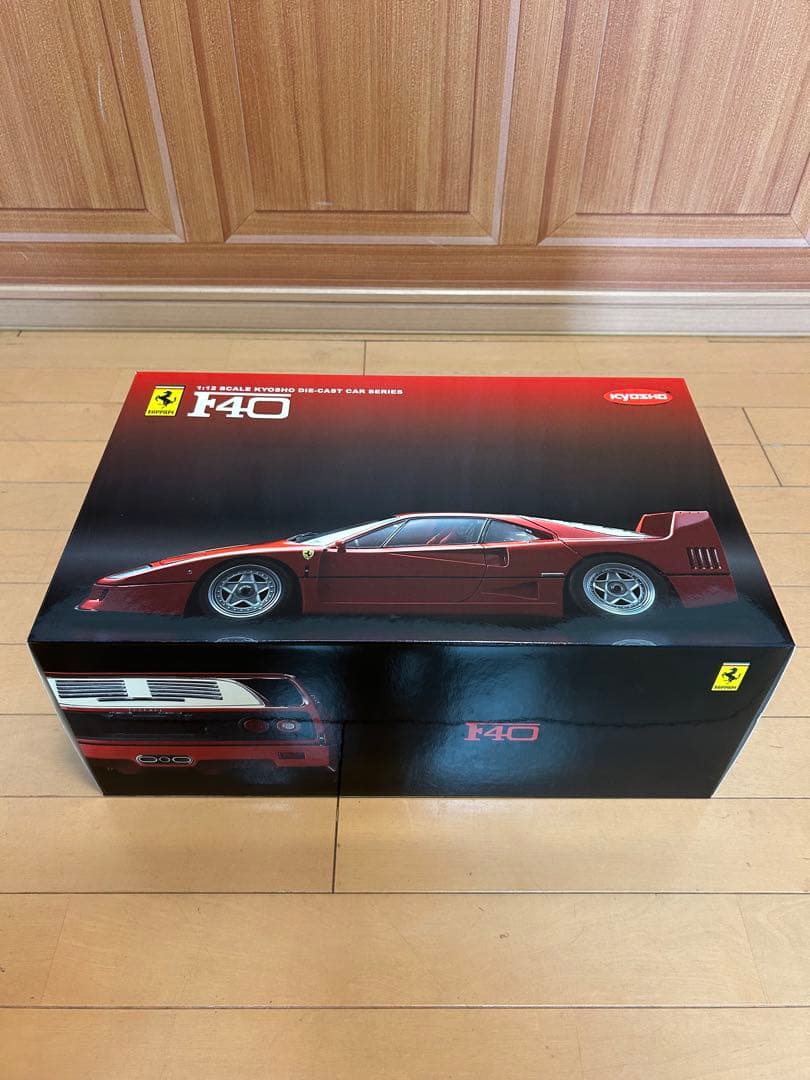未展示品 京商 1/12 フェラーリF40 美品