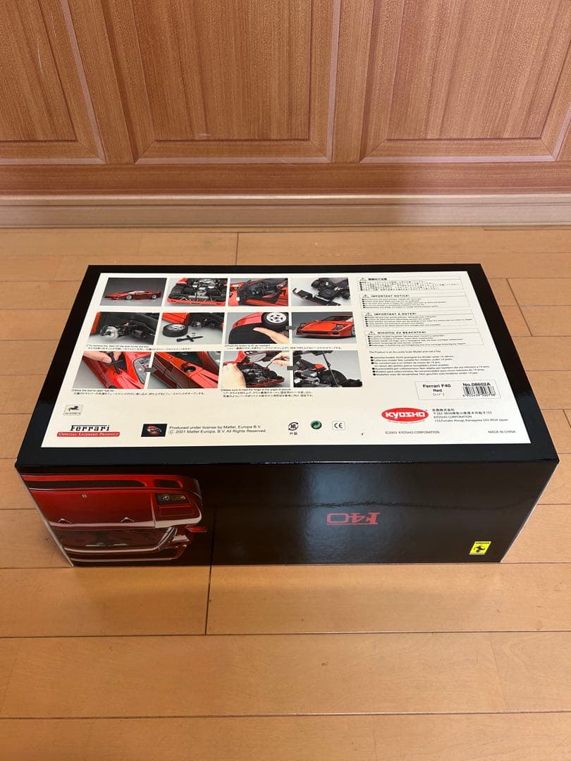 未展示品 京商 1/12 フェラーリF40 美品