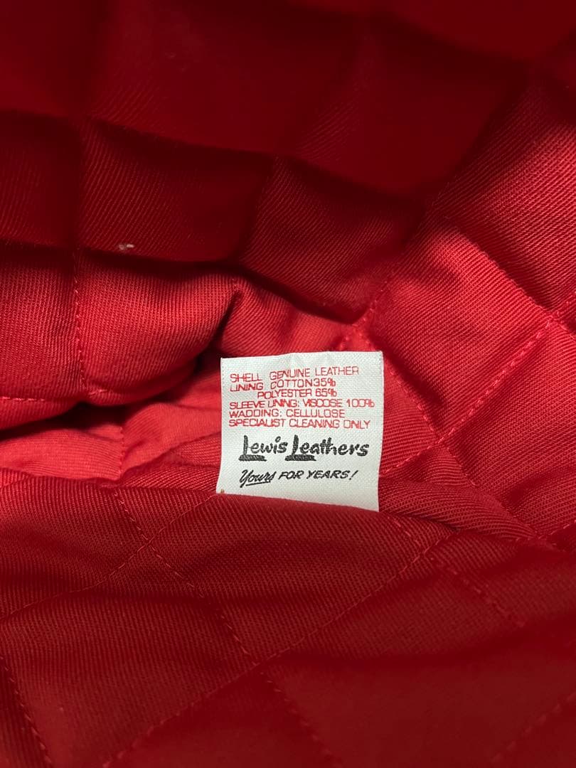 希少　ルイスレザー　ドミネーター　551T タイトフィット　シープ　サイズ 42