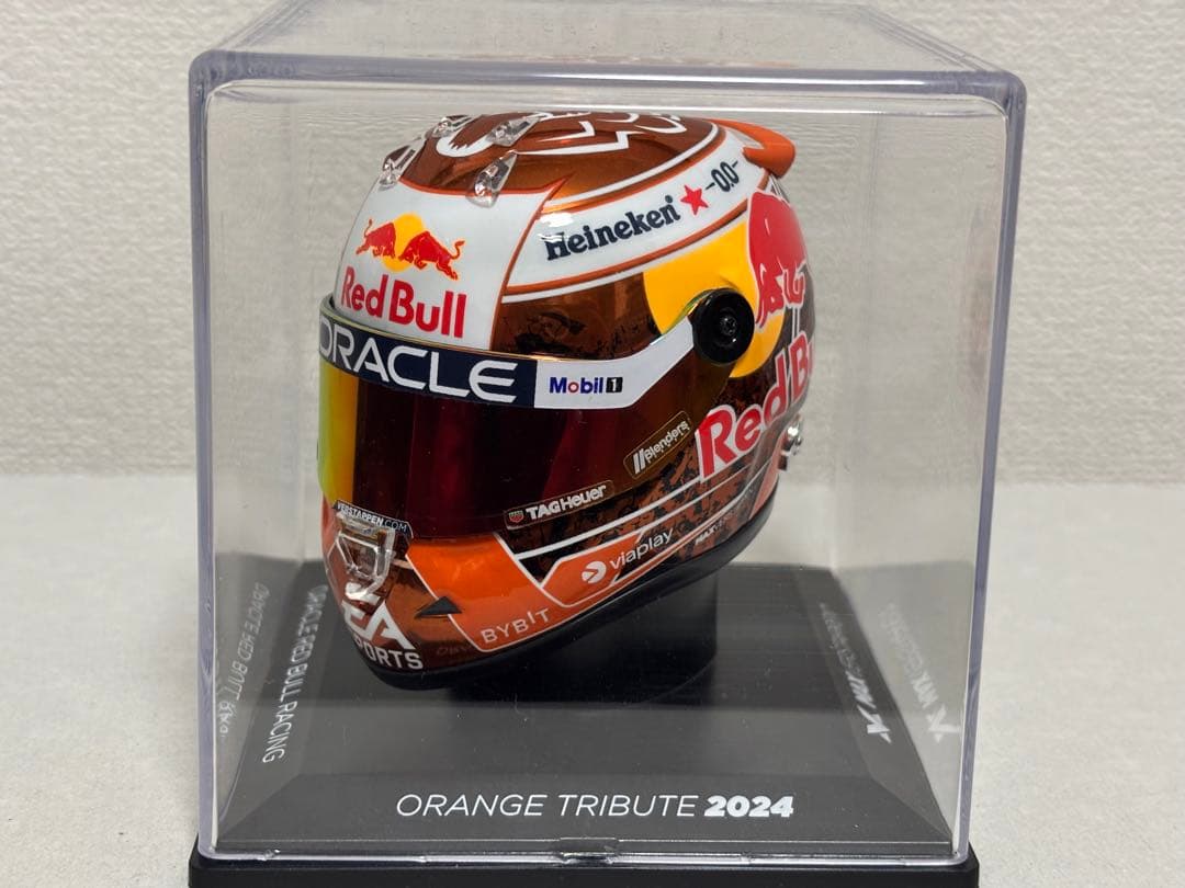 マックスフェルスタッペン2024オレンジトリビュート1/4ヘルメット