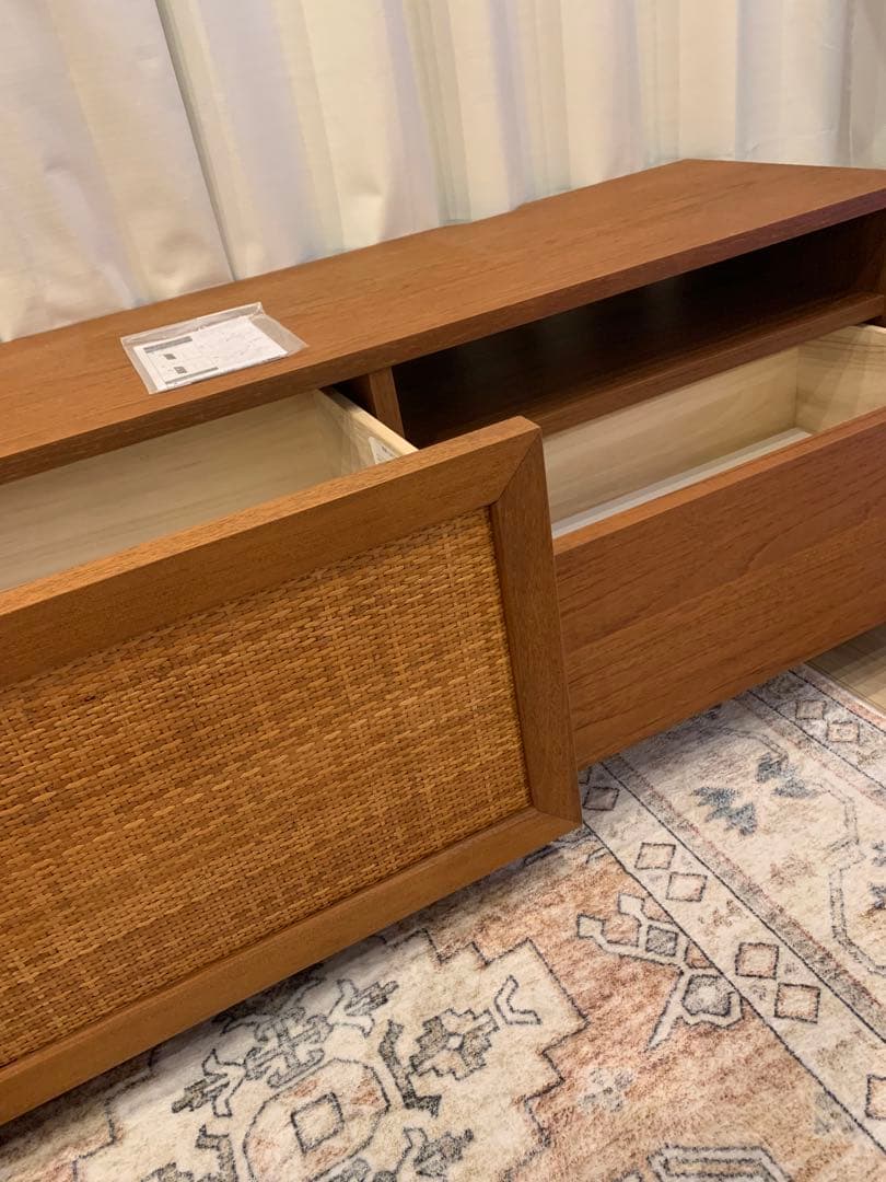 ※最終値下げ※ ウニコ　テレビボード　WICK 120cm ラタン