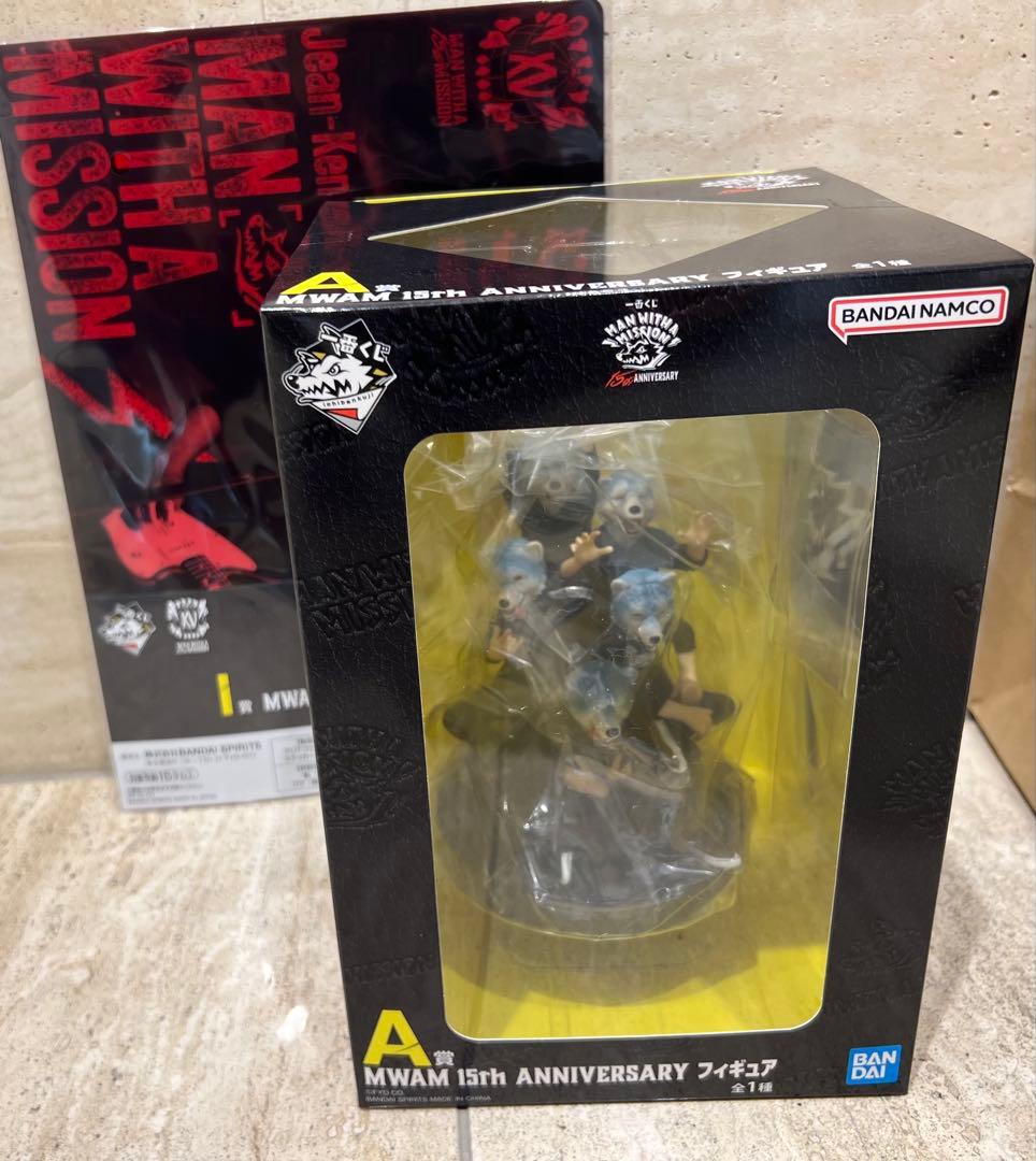 一番くじMAN WITH A MISSION A賞 フィギュア　おまけ付き