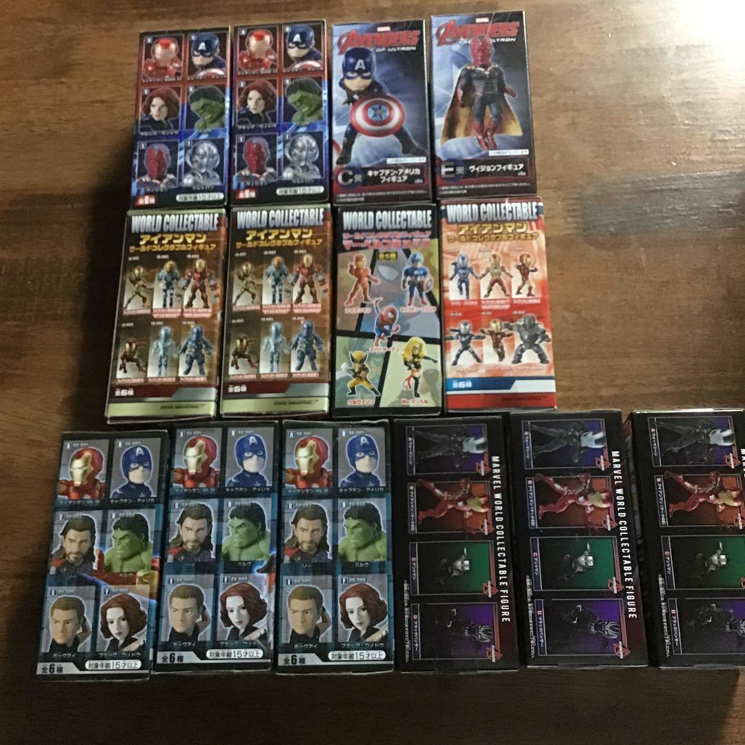 マーベル　アイアンマン他　アベンジャーズ　ワーコレ フィギュア