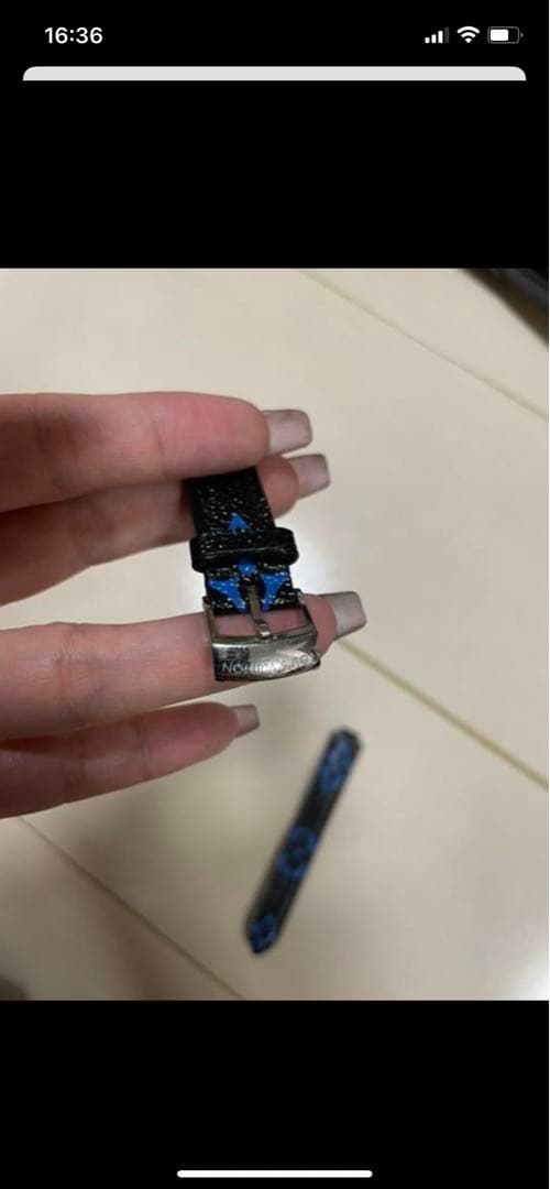 新品同様ルイヴィトン時計ベルト