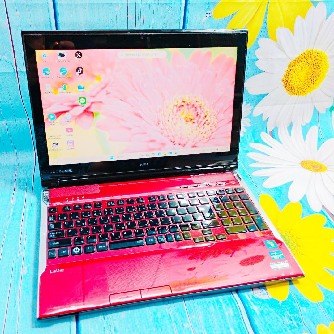 毎日サクサク♪ Core i7✨SSD512GBの快適Win11ノートPC設定済