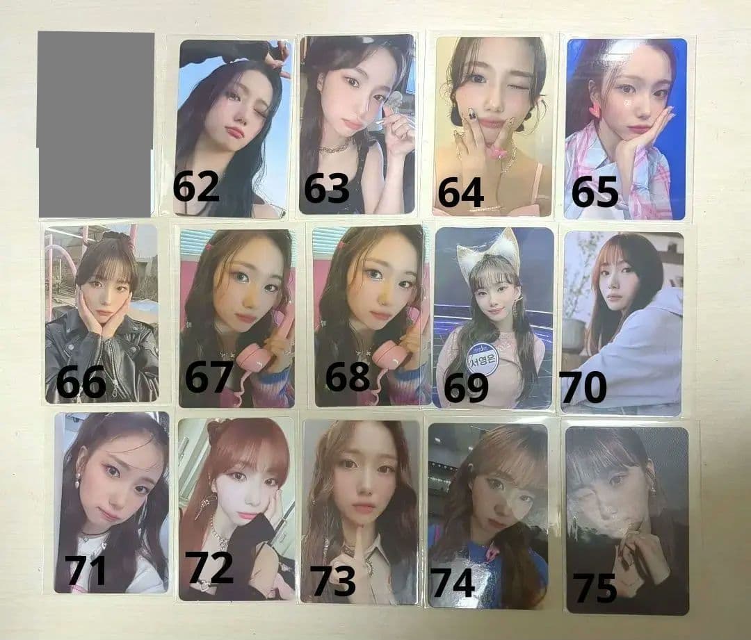 Kep1er ヨンウン トレカ バラ売り可