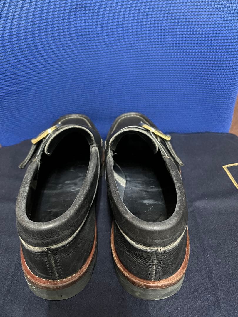 ラッセルモカシン　モンクストラップ　25 モカシン　アメリカ　25