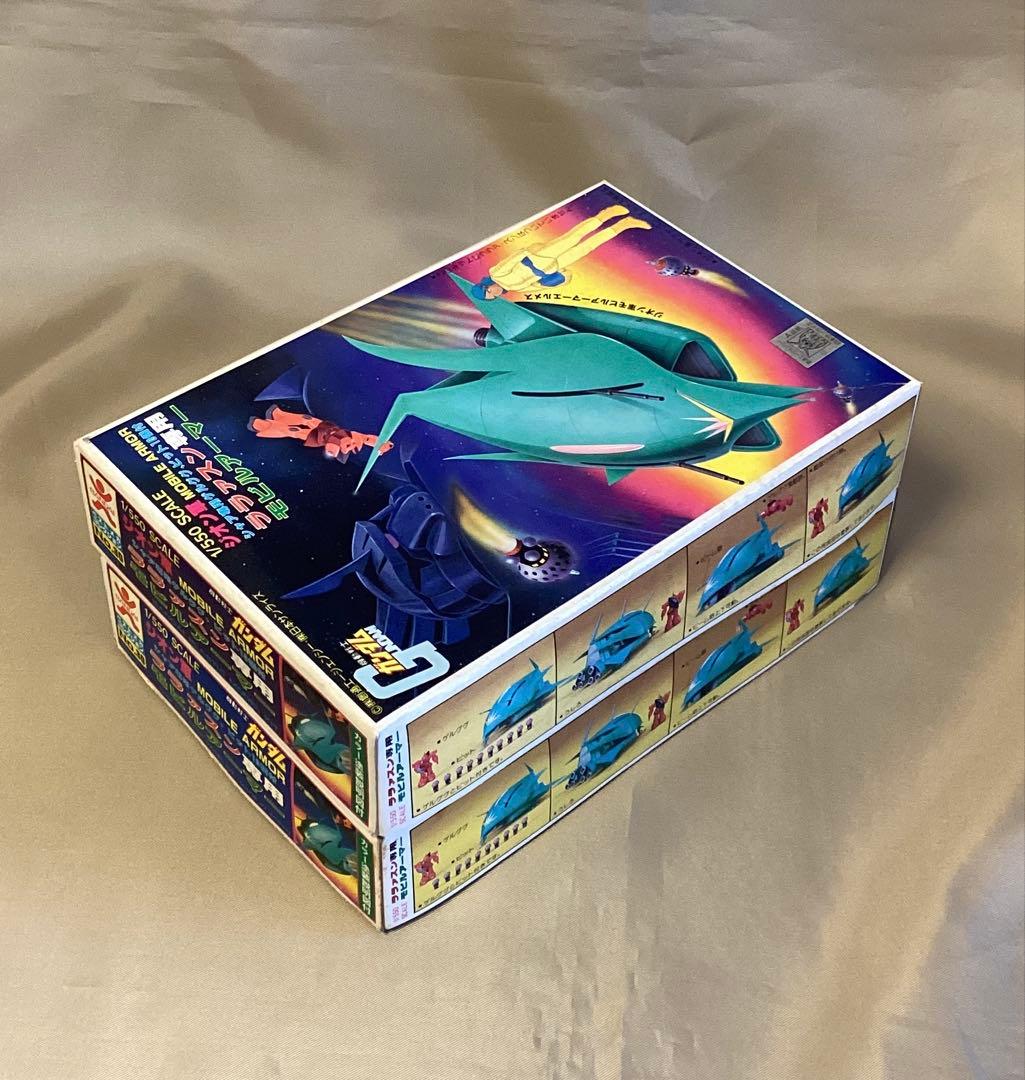 当時物バンザイマーク ガンプラ ララァスン専用モビルアーマー 旧キット2点セット