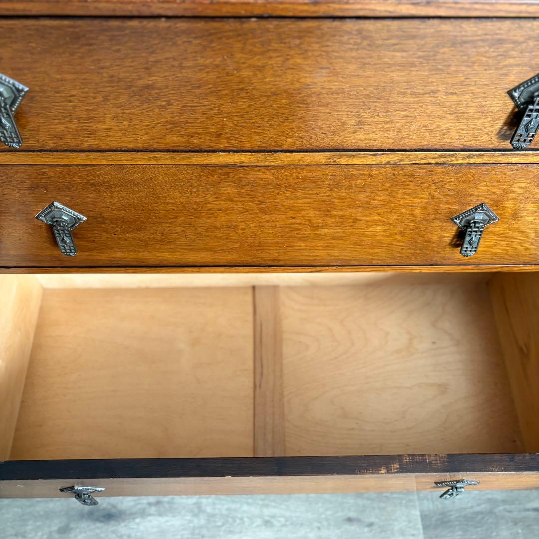 英国アンティーク　イギリスヴィンテージ　コンソールチェスト　サイドボード