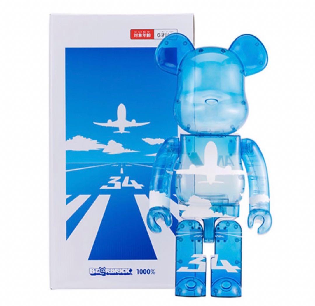 ANAオリジナル BE@RBRICK for ANA ブルースカイ 1000％