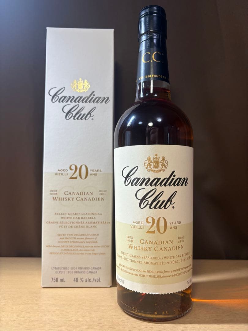 カナディアンクラブ20年 ウイスキー 750ml