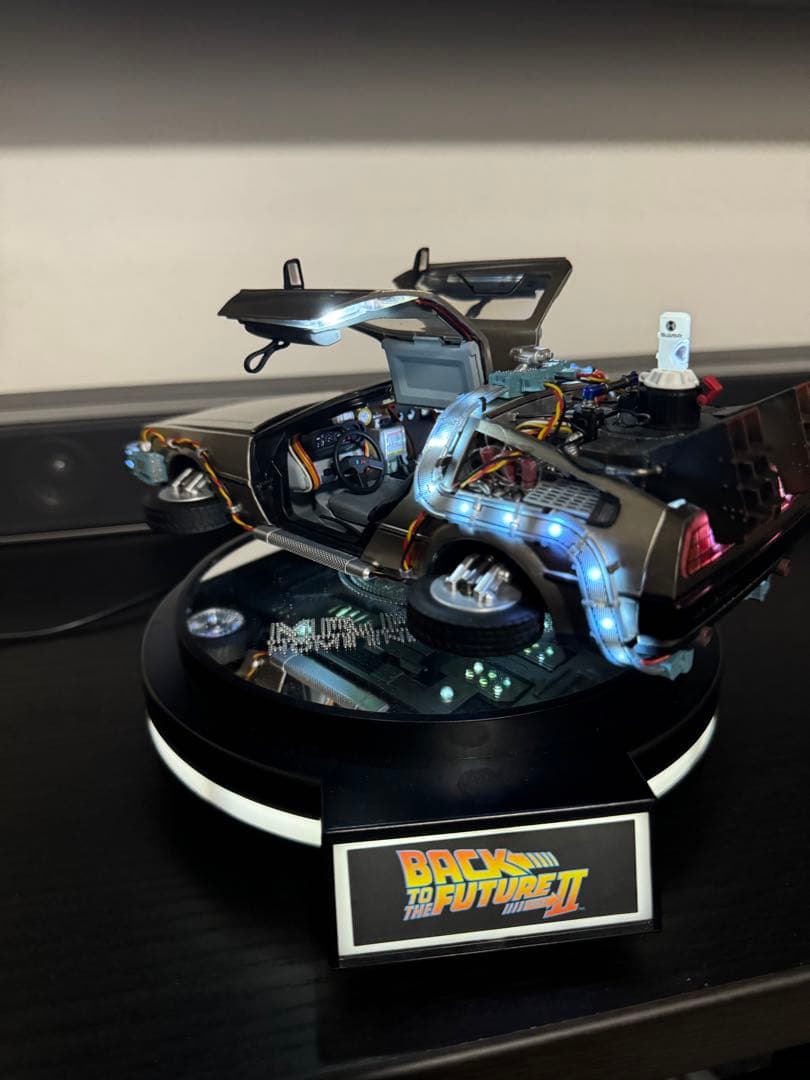 デロリアンバック・トゥ・ザ・フューチャー 1/20スケールキッズロジック