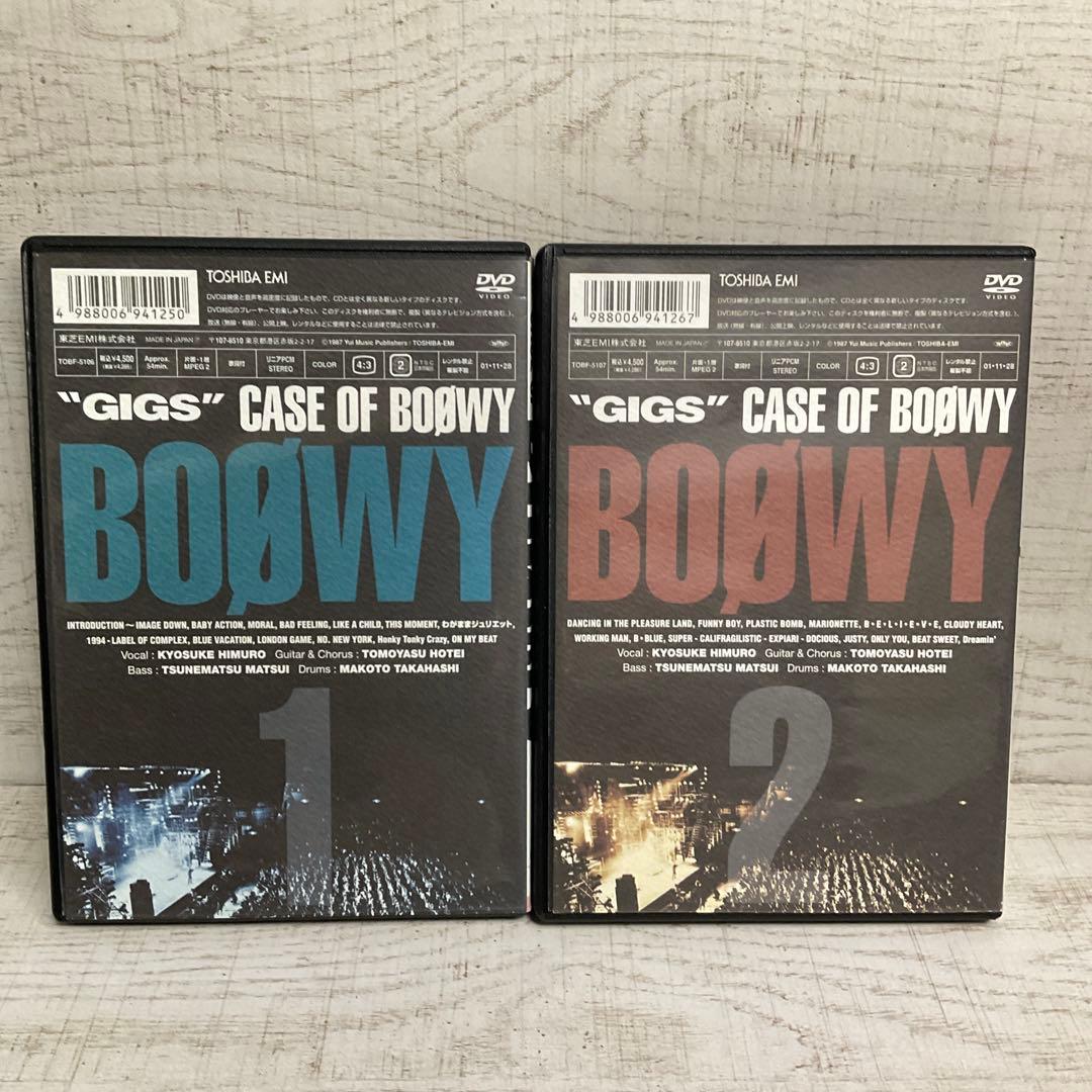 BOφWY＆氷室京介/DVD 6巻セット