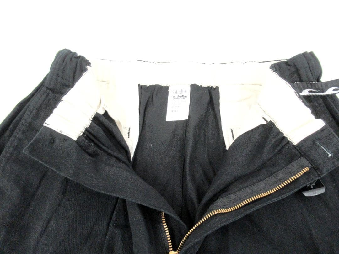 【チャレンジャー】チャレンジャー　ブラック　チノイージーパンツ　Lサイズ