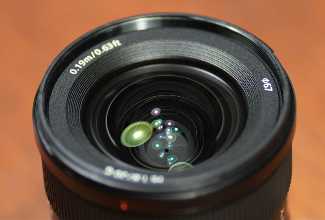 Sony FE 20mm F1.8 レンズ