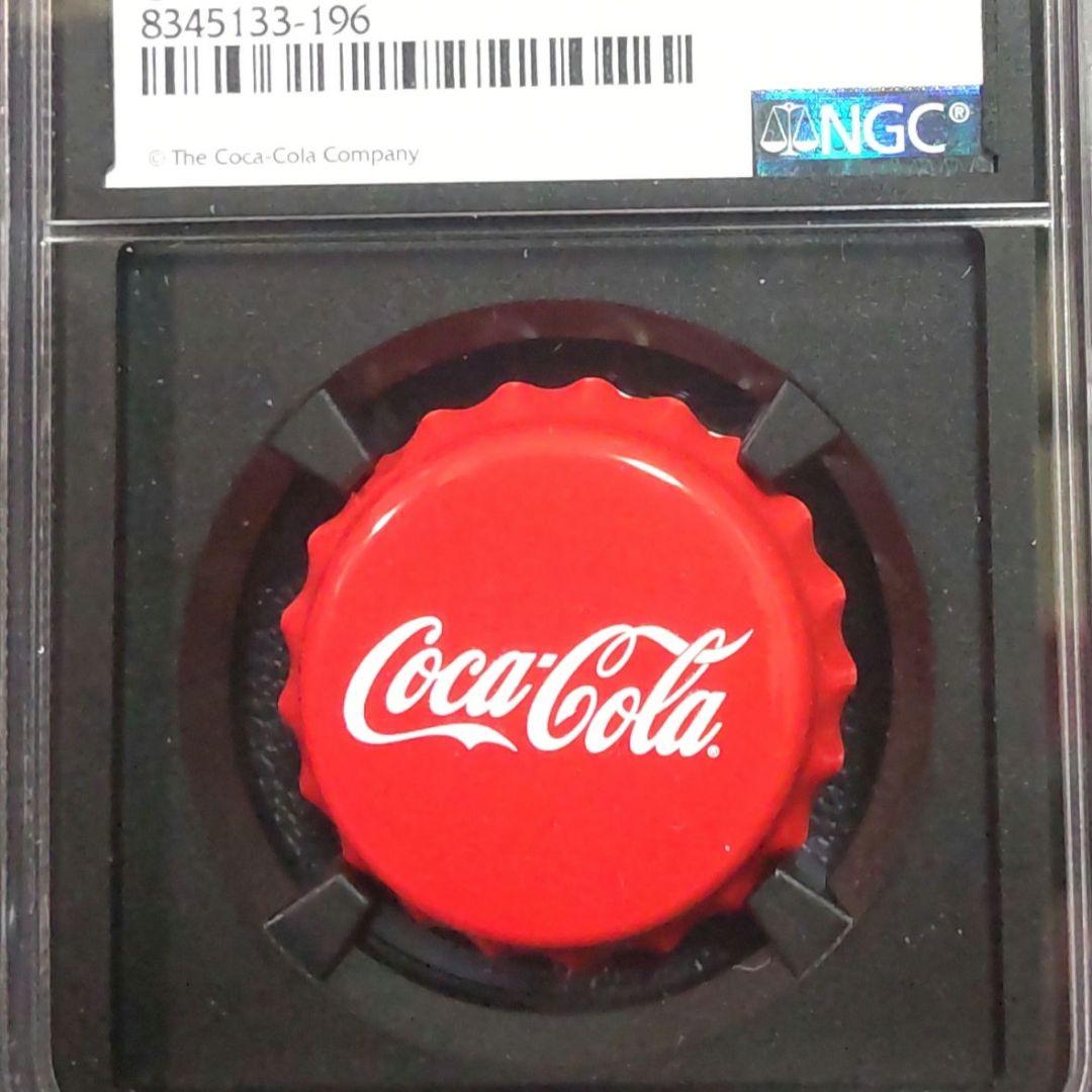 【最高鑑定】2025年 NGCPF70 コカコーラ ボトルキャップ型 純銀 銀貨